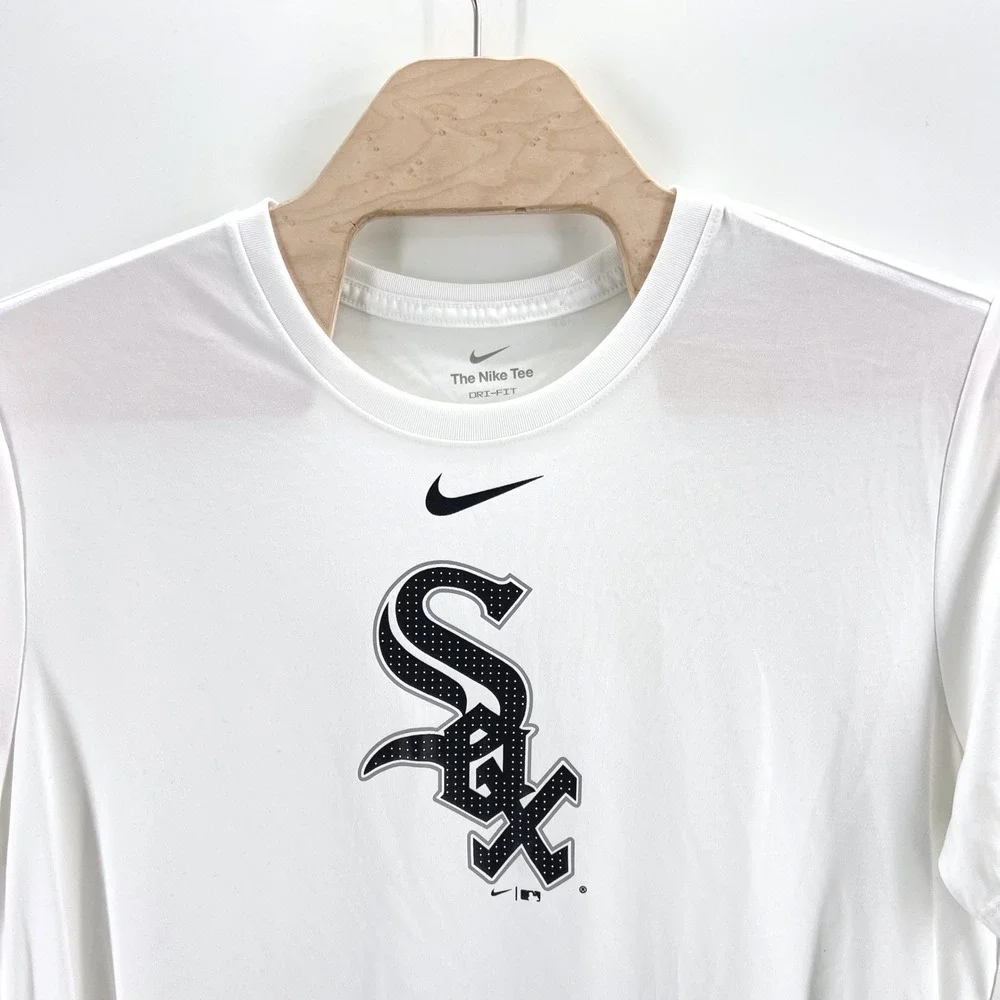 Nike Chicago White Sox XXL Dri-FIT Performance Shirt White MLB Baseball Gorpcore